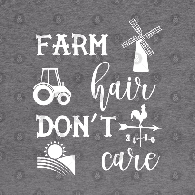 Farmer - Farm hair don't care by KC Happy Shop